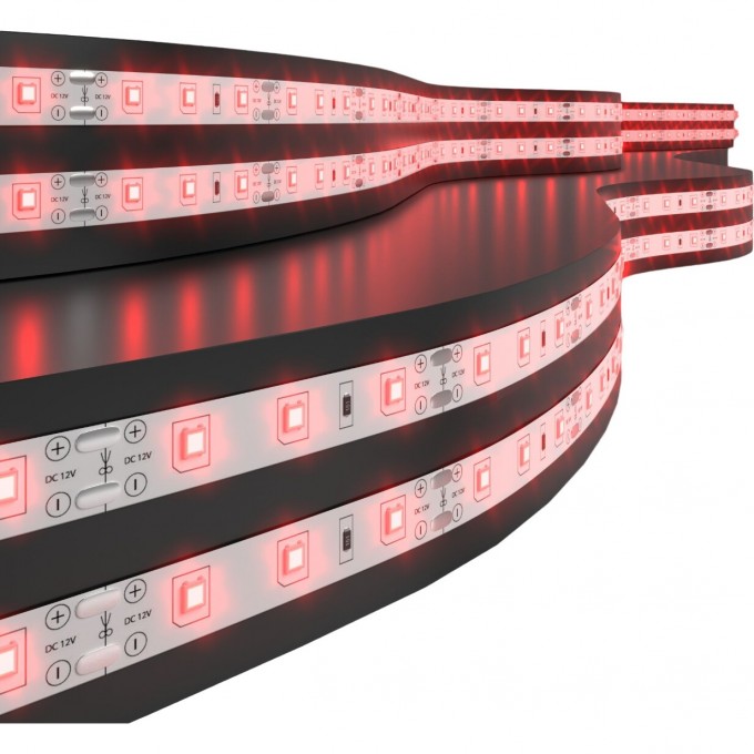 Лента светодиодная ELEKTROSTANDARD 12V 4,8W 60LED 2835 IP20 красный 5м a046004 Лента светодиодная ELEKTROSTANDARD 12V 4,8W 60LED 2835 IP20 красный 5м a046004