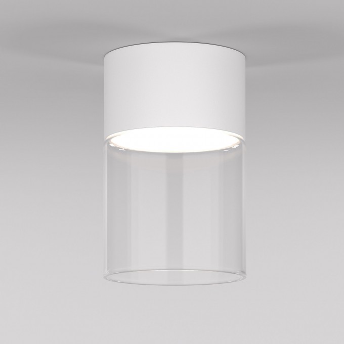 Светильник потолочный светодиодный ELEKTROSTANDARD 25047/LED 10W 4000К белый/прозрачный a064710 Светильник потолочный светодиодный ELEKTROSTANDARD 25047/LED 10W 4000К белый/прозрачный a064710