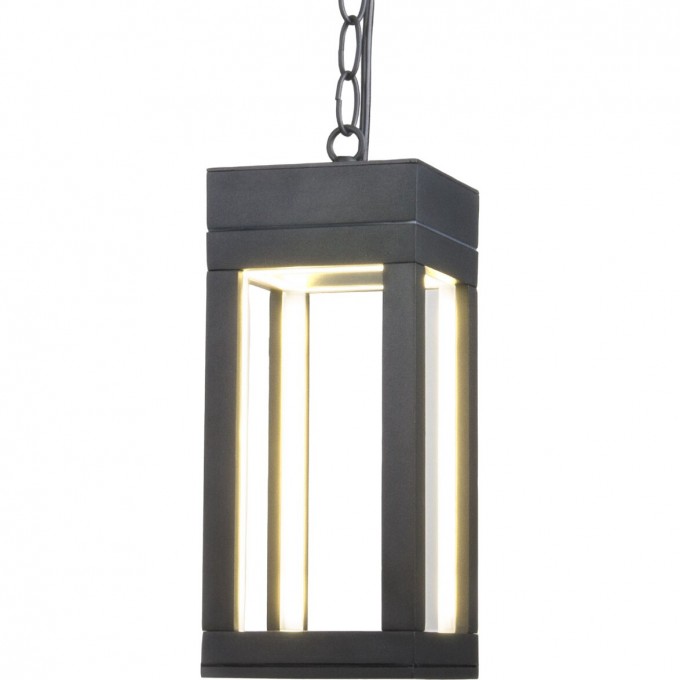 Уличный подвесной светодиодный светильник ELEKTROSTANDARD FRAME LED IP54 1528 серый a051858 Уличный подвесной светодиодный светильник ELEKTROSTANDARD FRAME LED IP54 1528 серый a051858