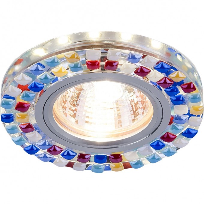 Встраиваемый точечный светильник с LED подсветкой ELEKTROSTANDARD 2194 MR16 SL/VL зеркальный a036819 Встраиваемый точечный светильник с LED подсветкой ELEKTROSTANDARD 2194 MR16 SL/VL зеркальный a036819