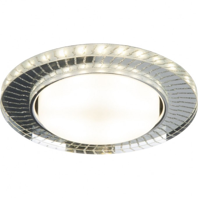 Встраиваемый точечный светильник с LED подсветкой ELEKTROSTANDARD 3033 GX53 CL/SL прозрачный a045484 Встраиваемый точечный светильник с LED подсветкой ELEKTROSTANDARD 3033 GX53 CL/SL прозрачный a045484